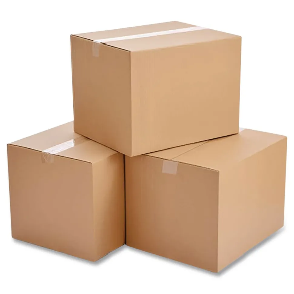 Universal Regular Slotted Container (RSC) 12 in. x 18 in. x 8 in. Fixed-Depth Corrugated Shipping Boxes - Brown Kraft (25/Bundle)