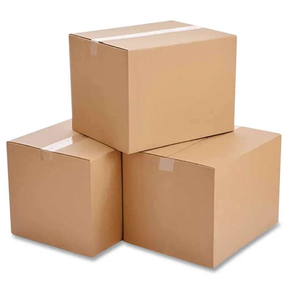 Universal Regular Slotted Container (RSC) 12 in. x 24 in. x 12 in. Fixed-Depth Corrugated Shipping Boxes - Brown Kraft (25/Bundle)