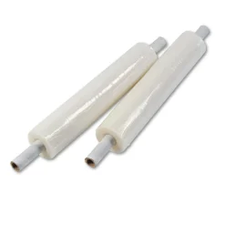 Universal UNV08020 80 Gauge 20 in. x 1000 ft. Stretch Film with Preattached Handles - Clear (4/Carton)