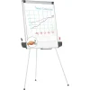 Universal UNV43031 29 in. x 41 in. Tripod-Style Dry Erase Easel - White/Silver