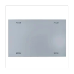 Universal UNV43204 Frameless 72 in. x 48 in. Magnetic Glass Marker Board - White