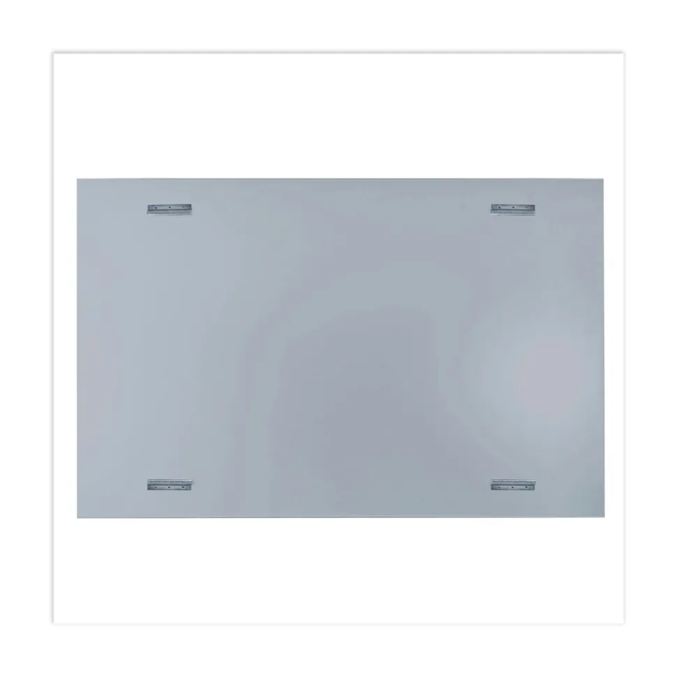 Universal UNV43204 Frameless 72 in. x 48 in. Magnetic Glass Marker Board - White