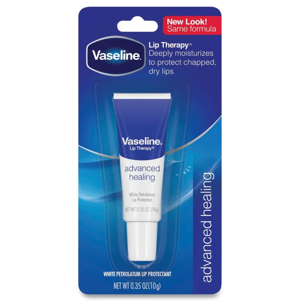 Vaseline 0.35 oz Lip Therapy Advanced Lip Balm - Original (72/Carton)