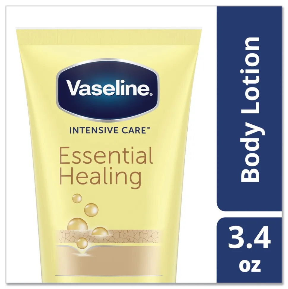 Vaseline 3.4 oz. Squeeze Tube Intensive Care Essential Healing Body Lotion