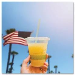 Vegware 96 Series Compostable Cold Cup Lids (1000/Carton)