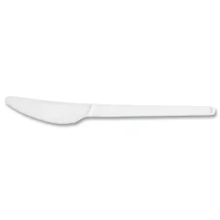Vegware Compostable CPLA Cutlery Knife - White (1000/Carton)