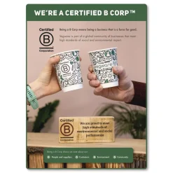 Vegware VW-P005NFA 10 in. Diameter Nourish Molded Compostable Fiber Plate Tableware - White (500/Carton)