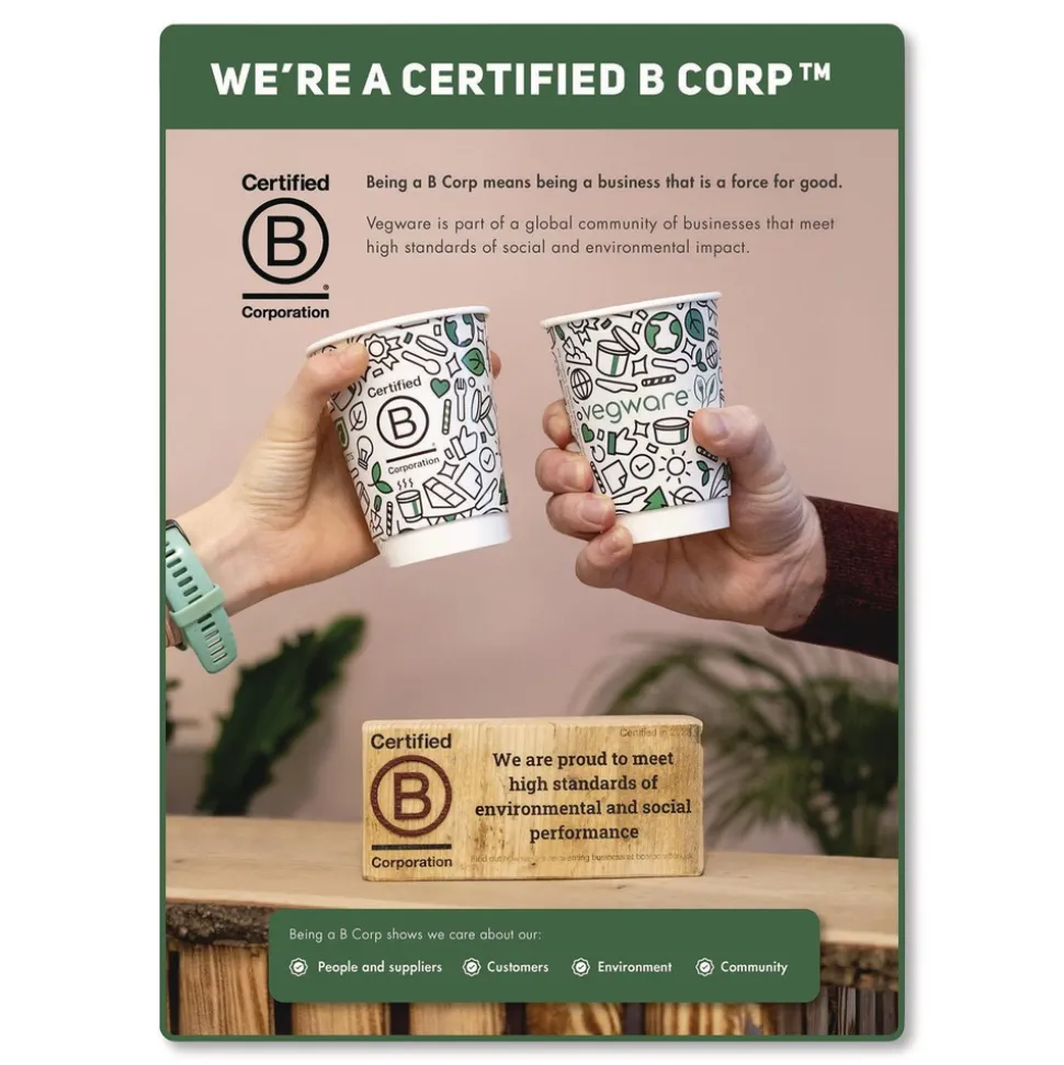 Vegware VW-P005NFA 10 in. Diameter Nourish Molded Compostable Fiber Plate Tableware - White (500/Carton)