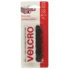 Velcro 0.63 in. Diameter Removable Adhesive Sticky-Back Fasteners - Black (15/Pack)