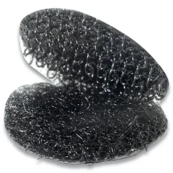 Velcro 0.63 in. Diameter Removable Adhesive Sticky-Back Fasteners - Black (15/Pack)