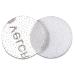 Velcro 0.63 in. Diameter Removable Adhesive Sticky-Back Fasteners - Clear (75/Pack)