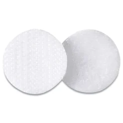 Velcro 0.75 in. Diameter Removable Adhesive Sticky-Back Fasteners - White (200/Box)