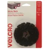 Velcro 0.63 in. Diameter Removable Adhesive Sticky-Back Fasteners - Black (75/Pack)