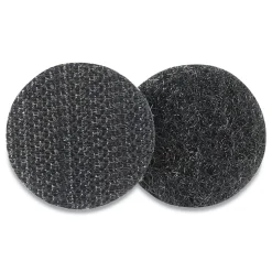 Velcro 0.63 in. Diameter Removable Adhesive Sticky-Back Fasteners - Black (75/Pack)