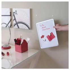 Velcro 0.63 in. Diameter Removable Adhesive Sticky-Back Fasteners - White (75/Pack)