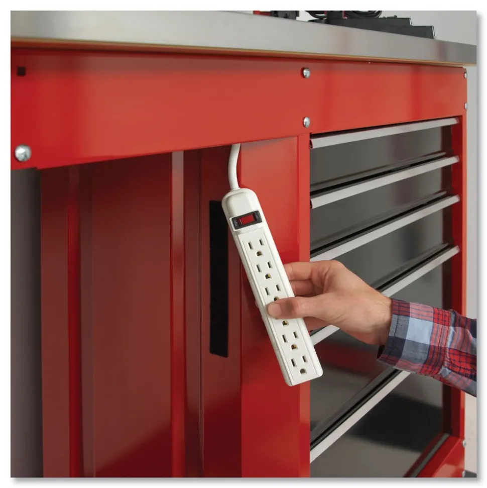 Velcro 2 in. x 15 ft. Industrial-Strength Heavy-Duty Fasteners with Dispenser Box - Black (1-Roll)