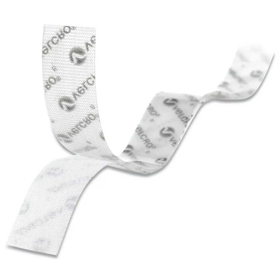 Velcro 0.75 in. x 15 ft. Removable Adhesive Sticky-Back Fasteners - Clear (1-Roll)