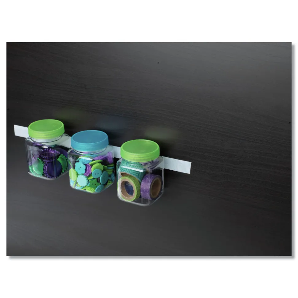 Velcro 0.75 in. x 15 ft. Removable Adhesive Sticky-Back Fasteners - Clear (1-Roll)