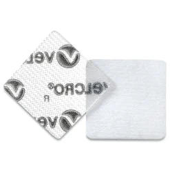 Velcro 0.88 in. x 0.88 in. Removable Adhesive Sticky-Back Fasteners - Clear (12/Pack)