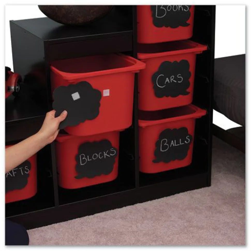 Velcro 0.88 in. x 0.88 in. Removable Adhesive Sticky-Back Fasteners - White (12/Pack)