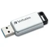 Verbatim 128 GB Store 'n' Go Secure Pro USB Flash Drive with AES 256 Encryption - Silver