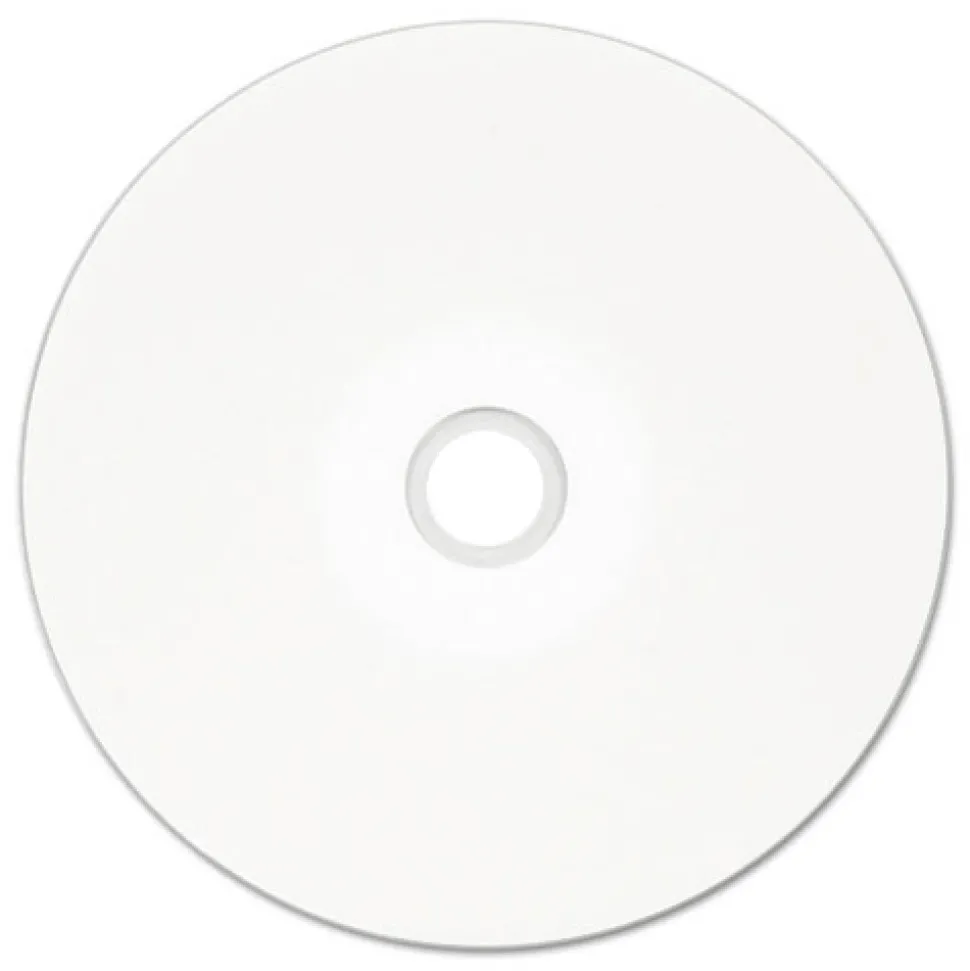 Verbatim 4.7 GB 16x DVD-R DataLife Plus Printable Recordable Disc - White (50/Pack)