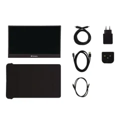 Verbatim 14 in. Widescreen 1920 Pixels x 1080 Pixels IPS Panel Plastic Portable Monitor