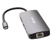 Verbatim 9 Port USB-C Pro Multiport Hub - Gray
