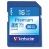Verbatim 16GB Premium UHS-I V10 U1 Class 10 SDHC Memory Card