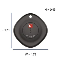 Verbatim My Finder Bluetooth Tracker for Apple iOS - Black