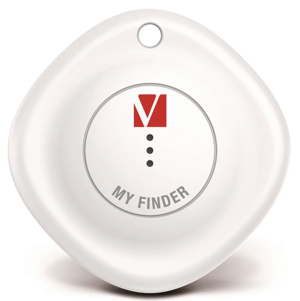 Verbatim My Finder Bluetooth Tracker for Apple iOS - Black/White (2/Pack)