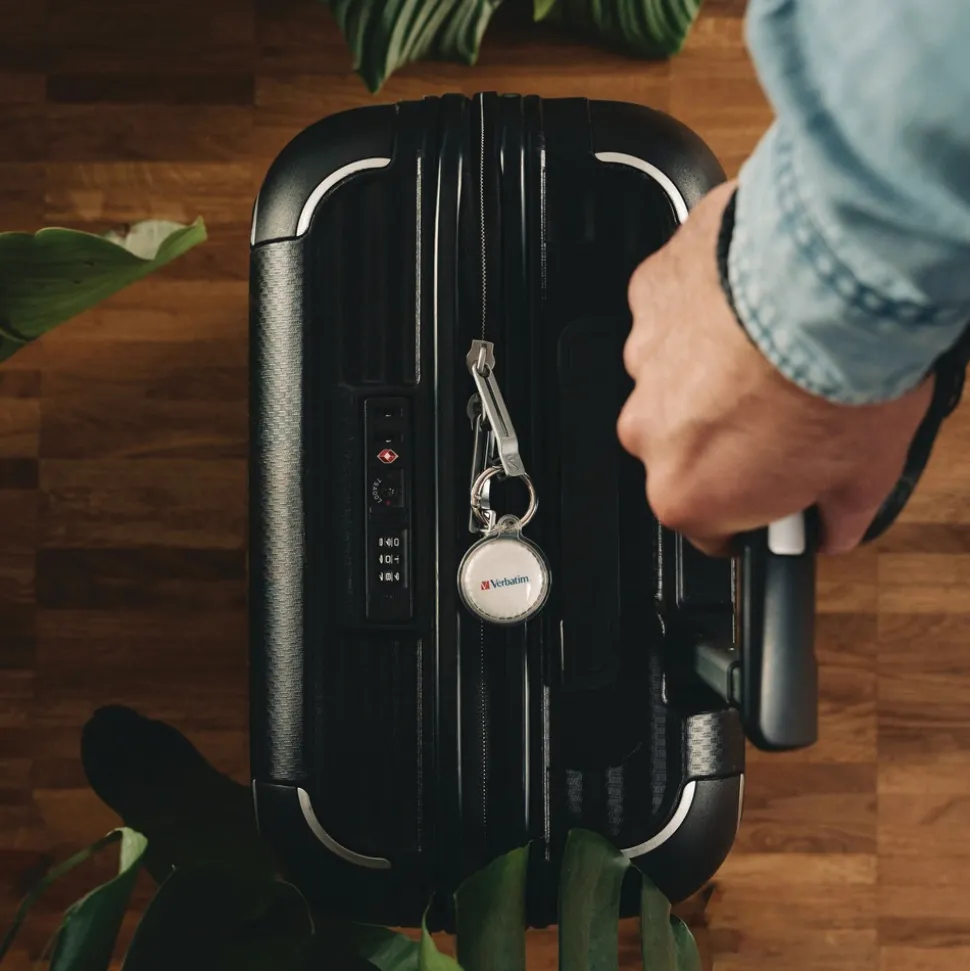 Verbatim My Finder Bluetooth Coin Tracker for Apple iOS - Black/Purple/White (3/Pack)