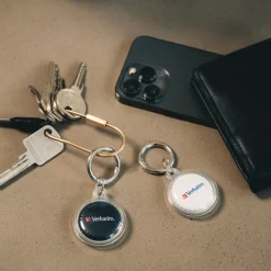 Verbatim My Finder Bluetooth Coin Tracker for Apple iOS - Black/White (2/Pack)