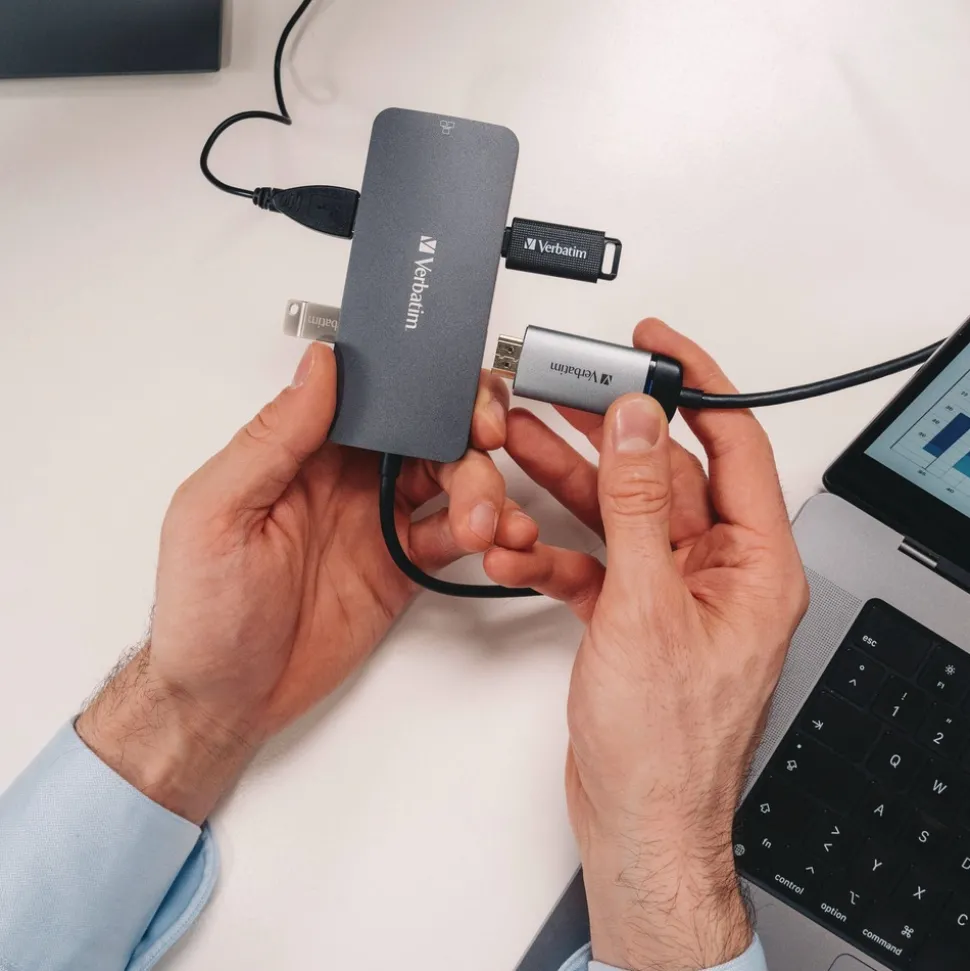 Verbatim USB-C Pro Multiport Hub CMH 05-5 Ports