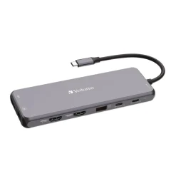 Verbatim USB-C Pro Multiport Hub CMH 13 Port - Gray