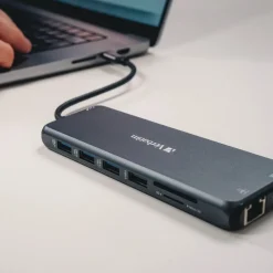 Verbatim USB-C Pro Multiport Hub14 Port - Gray