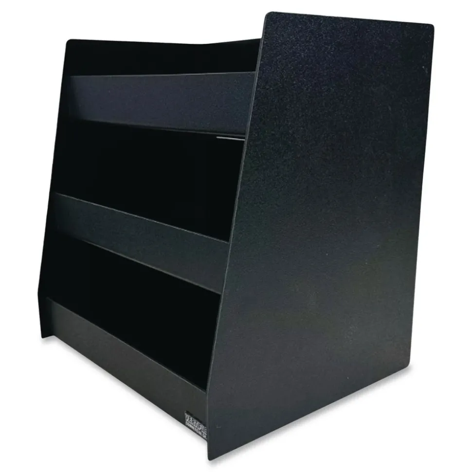 Vertiflex Commercial Grade 14.5 in. x 11.75 in. x 15 in. Vertical Condiment Organizer - Black