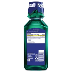 Vicks 12 oz. Bottle NyQuil Cold and Flu Nighttime Liquid (12/Carton)