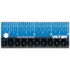 Victor Easy Read 18.25 in. Long Standard/Metric Stainless Steel Ruler - Blue