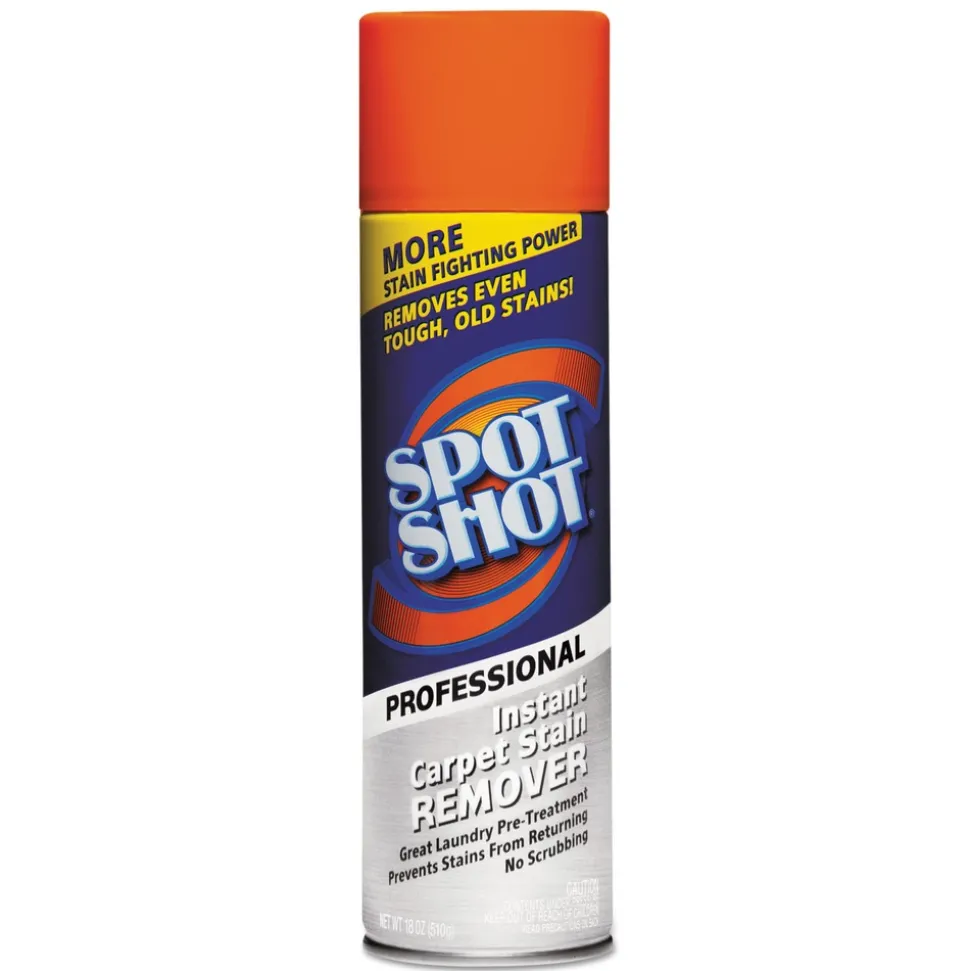 WD-40 18 oz. Aerosol Spray Spot Shot Professional Instant Carpet Stain Remover (12/Carton)
