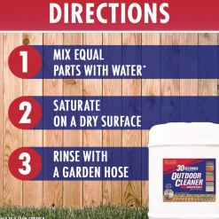 WEIMAN 1 Gallon Bottle 30 Second Outdoor Cleaner - Clean Scent