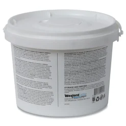 Wexford Labs 1-Ply 8 x 5.5 CleanCide Disinfecting Wipes - Fresh Scent/White (4/Carton)