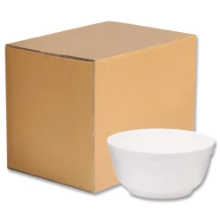 WinCup 12 oz Squat Style Foam Bowls - White (1000/Carton)