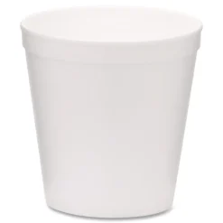 WinCup 16 oz Tall Style Foam Bowls - White (500/Carton)