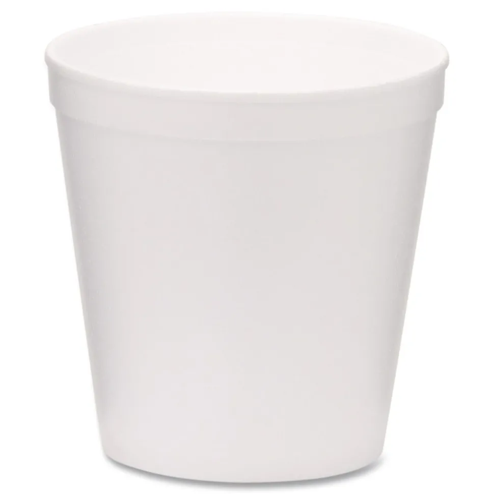 WinCup 16 oz Tall Style Foam Bowls - White (500/Carton)