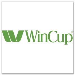 WinCup Drink-Thru Plastic Lids for 10 oz Hot Cups and Bowls - White (1000/Carton)