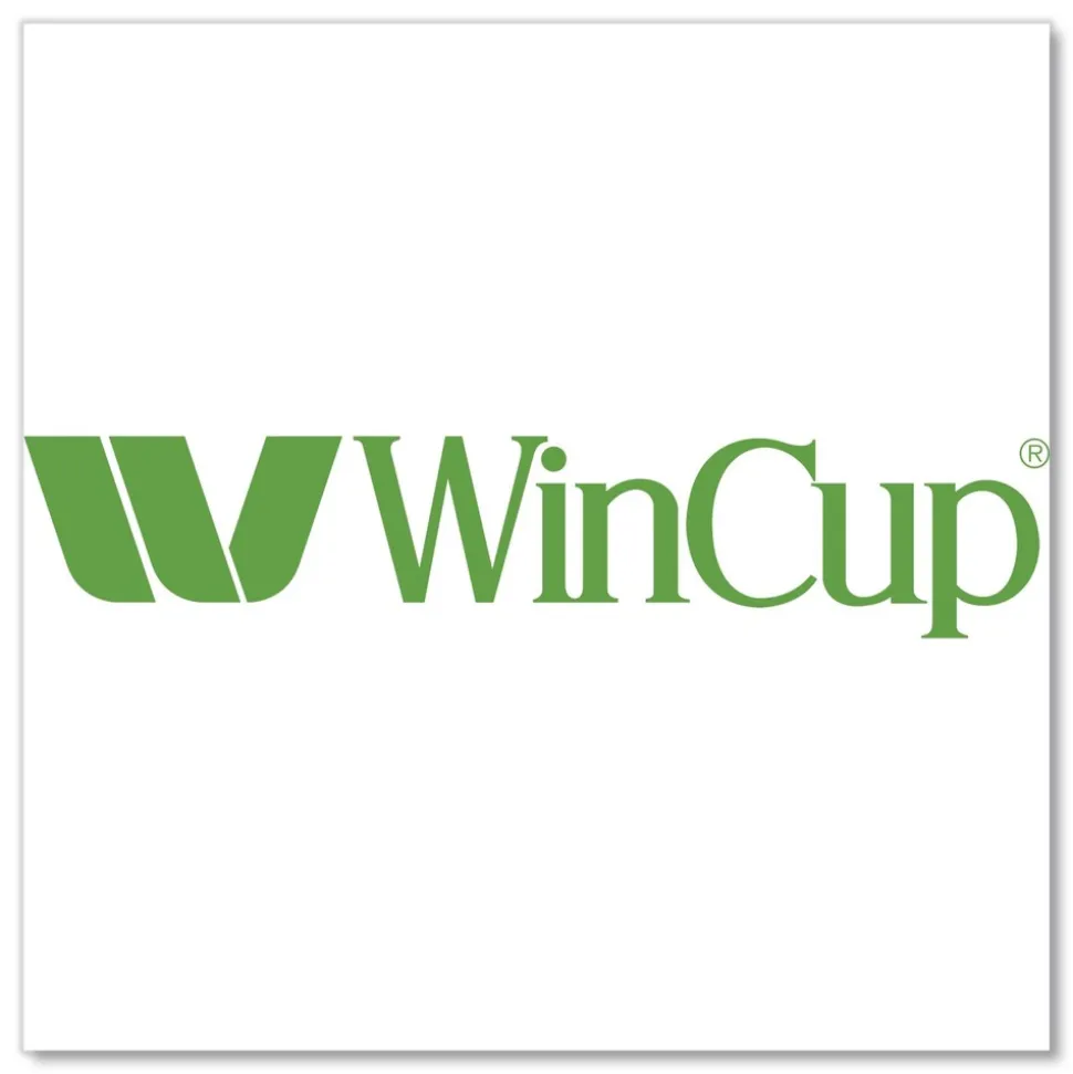 WinCup Plastic Lids for 8 oz to 16 oz Cups/5 oz to 10 oz Bowls - White (500/Carton)