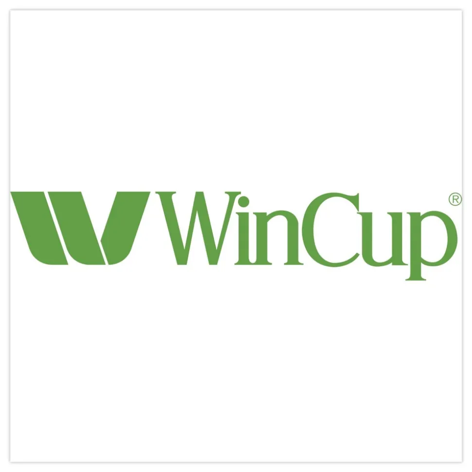 WinCup Slotted Plastic Lids for 8 oz to 10 oz Hot Cups and Bowls - Translucent (1000/Carton)