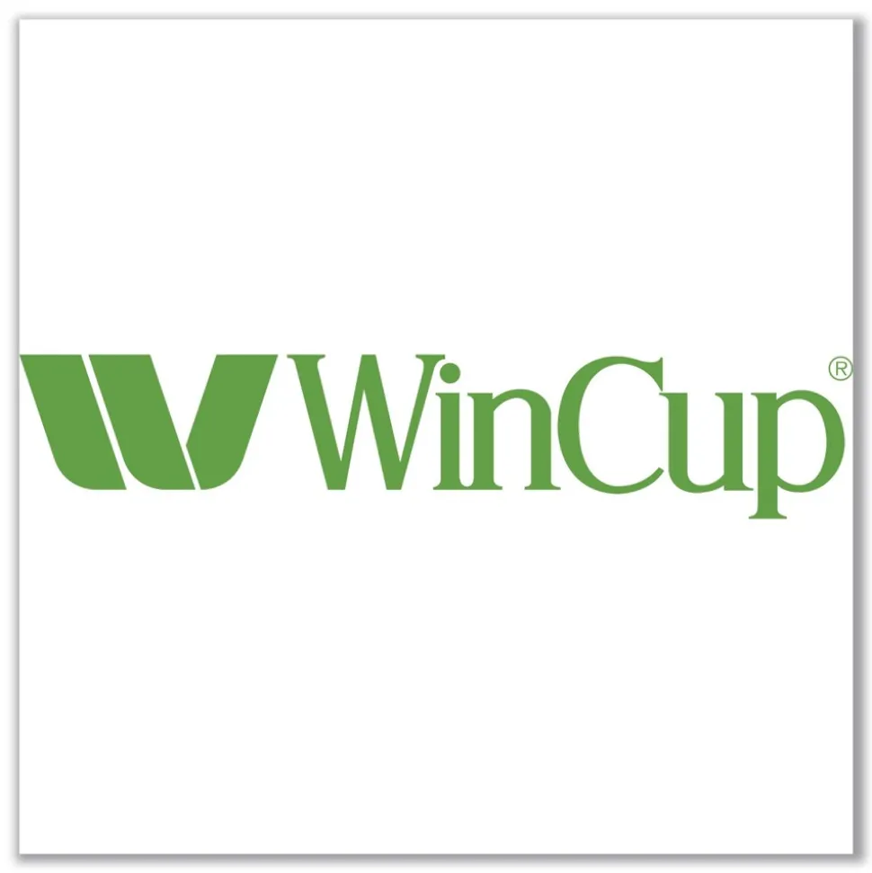 WinCup Slotted Plastic Lids for 32 oz to 64 oz Cold Cups and Bowls - Translucent (1000/Carton)
