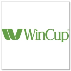 WinCup Vented Plastic Lids for 6 oz Hot Cups and Bowls - White (1000/Carton)
